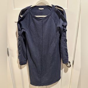 Maurice’s Grommet Lace Up Sweater Dress Sz